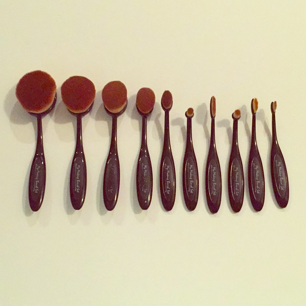 Makeup brush set